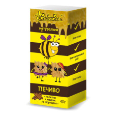 BARER BEE ПЕЧИВО ГАЛЕТНЕ З МЕДОМ ТА КОРИЦЕЮ 40ГР