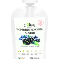 LIQBERRY ПАСТА З ЧОРНИЦЯ, ЛОХИНА, АРОНІЯ 100ГР