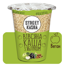 КАША ВІВСЯНА ІЗ ЯБЛУКОМ STREET SOUP 50Г