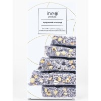 INE PRODUCTS ШОКОЛАД БІЛИЙ 26% КРІСП СМОРОДИНА 100ГР