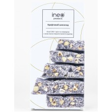 INE PRODUCTS ШОКОЛАД БІЛИЙ 26% КРІСП СМОРОДИНА 100ГР