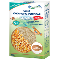 КАША БЕЗМОЛОЧНА КУКУРУДЗЯНО-РИСОВА ДИТЯЧА FLEUR ALPINE 175Г