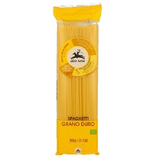 МАКАРОНИ SPAGHETTI З ТВЕРДИХ СОРТІВ ПШЕНИЦІ ALCE NERO 500ГР