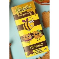 ГАЛЕТНОЕ ПЕЧИВО BAКER BEE З МЕДОМ І КОРИЦЕЮ 40Г