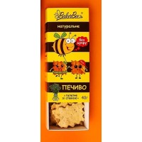 BARER BEE ПЕЧИВО ГАЛЕТНЕ ЗІ СТЕВІЄЮ 40ГР