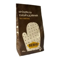 КРОХМАЛЬ КУКУРУЗНИЙ БЕЗ ГЛЮТЕНУ BEBIG 350ГР