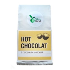 ГАРЯЧИЙ ШОКОЛАД З КОКОСОВИМ МОЛОКОМ BIFOOD 150ГР