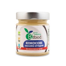 КОКОСОВЕ МОЛОКО ЗГУЩЕНЕ НА КОКОСОВОМУ ЦУКРІ BIFOOD 240ГР