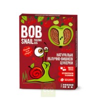 ЦУКЕРКИ ЯБЛУКО-ВИШНЯ BOB SNAIL 60Г