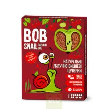 ЦУКЕРКИ BOB SNAIL ЯБЛОКО-ВИШНЯ 30Г