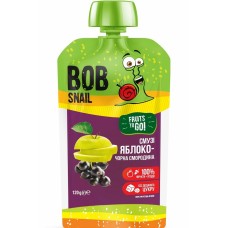 СМУЗІ ЯБЛУКО-ЧОРНА СМОРОДИНА BOB SNAIL 120Г