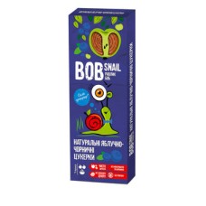 ЦУКЕРКИ BOB SNAIL ЯБЛУЧНО-ЧОРНИЧНІ 30Г