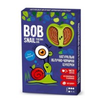 ЦУКЕРКИ BOB SNAIL ЯБЛУЧНО-ЧОРНИЧНІ 60Г