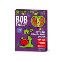 ЦУКЕРКИ BOB SNAIL ЯБЛОЧНО-ЗЛИВОВІ 60Г