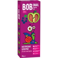 ЦУКЕРКИ ЯБЛУКО-ЧОРНА СМОРОДИНА BOB SNAIL 30 ГР