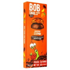 ЦУКЕРКИ BOB SNAIL З ХУРМИ У БЕЛЬГІЙСЬКОМУ ШОКОЛАДІ 30Г