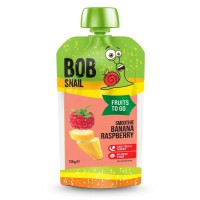 СМУЗІ БАНАН-МАЛИНА BOB SNAIL 120 ГР