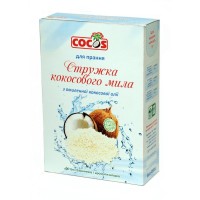 СТРУЖКА ДЛЯ ПРАННЯ COCOS З КОКОСОВОГО МИЛА 450Г