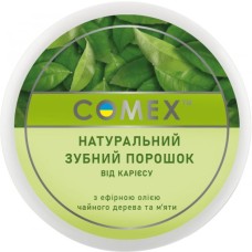 ЗУБНИЙ ПОРОШОК З ОЛІЄЮ ЧАЙНОГО ДЕРЕВА ТА М'ЯТИ COMEX 70 ГР