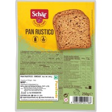 ХЛІБ БАГАТОЗЕРНОВИЙ PAN RUSTICO БЕЗ ГЛЮТЕНУ DR.SCHAR 250 ГР