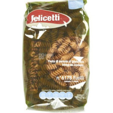 FELICETTI — ФУЗИЛЛИ ИЗ ЦЕЛЬНОЗЕРНОВОЙ МУКИ ОРГАНИЧЕСКИЕ, 500 Г