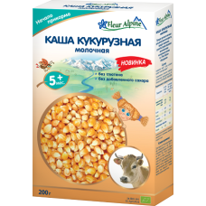 КАША МОЛОЧНА КУКУРУДЗЯНА ДИТЯЧА FLEUR ALPINE 200 Г ЗНИЖКА