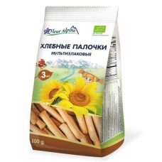 ХЛІБНІ ПАЛИЧКИ МУЛЬТИЗЛАКОВІ ДИТЯЧI FLEUR ALPINE 100Г