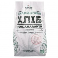 АМАРАНТОВИЙ ХЛІБ З КОНОПЛЕЮ GRAND AMARANTH 450 ГР