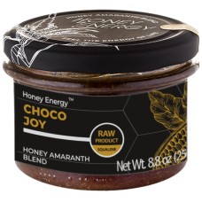 МЕДОВО-АМАРАНТОВА СУМІШ CHOKO JOY З КАКАО HONEY ENERGY 250 ГР