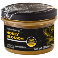 МЕДОВО-АМАРАНТОВА СУМІШ HONEY BLOSSOM З ПИЛКОМ HONEY ENERGY 250 ГР