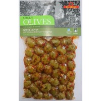 ОЛИВКИ В МАРИНАДІ ILIDA GREEN OLIVES НЕГОСТРІ 250Г