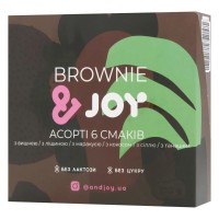 НАБІР ДЕСЕРТІВ БРАУНІ АСОРТІ &JOY 250 ГР