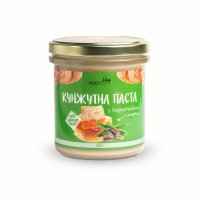 КУНЖУТНА ПАСТА З КАРПАТСЬКИМ МЕДОМ MANTECA 180 ГР