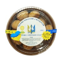NATURAL PRODUCT ПЕЧИВО КОКОСОВЕ З ФУНДУКОМ 150ГР