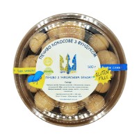 NATURAL PRODUCT ПЕЧИВО КОКОСОВЕ З ФУНДУКОМ 500ГР