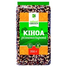 КІНОА РІЗНОКОЛЬОРОВА NATURAL GREEN 350 ГР