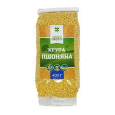 КРУПА ПШОНЯНА NATURAL GREEN 400 ГР