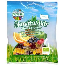 ЖЕЛЕЙНI ЦУКЕРКИ OKOVITAL ВЕДМЕДИКИ БЕЗ ЖЕЛАТИНУ 100Г