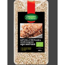 КРУПА ГРЕЧНЕВАЯ ORGANIC COUNTRY НЕОБЖАРЕННАЯ  400Г