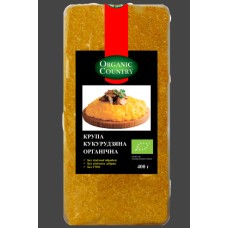 КРУПА КУКУРУДЗЯНА ORGANIC COUNTRY 400Г