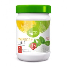 СТЕВІЯ І ЕРИТРИТОЛ STEVIA 180Г