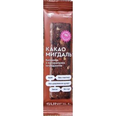 SUN FILL БАТОНЧИК КАКАО МИГДАЛЬ 35ГР