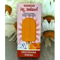 MS. NATUREL МОРОЗИВО ПРОТЕЇНОВА ИРИСКА У КАРТОНІ 70ГР