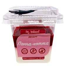 ТРАЙФЛ В СТАКАНI MS. NATUREL ПАНА КОТТА 160Г