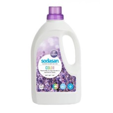 ЖИДКОЕ СРЕДСТВО SODASAN ДЛЯ СТИРКИ ЦВЕТНЫХ ВЕЩЕЙ LAVANDER 1,5 Л