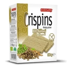 CRISPINS ХЛІБЦІ З ГАРБУЗОМ,КОРІАНДОМ ТА ЧАСНИКОМ 100ГР