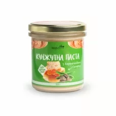 MANTECA КУНЖУТНА ПАСТА З КАРПАТСЬКИМ  МЕДОМ 180ГР